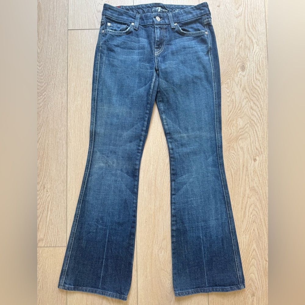 Pre-Hemmed & Ready to Wear 👖 7 For All Mankind A-Pocket Flare Jeans!